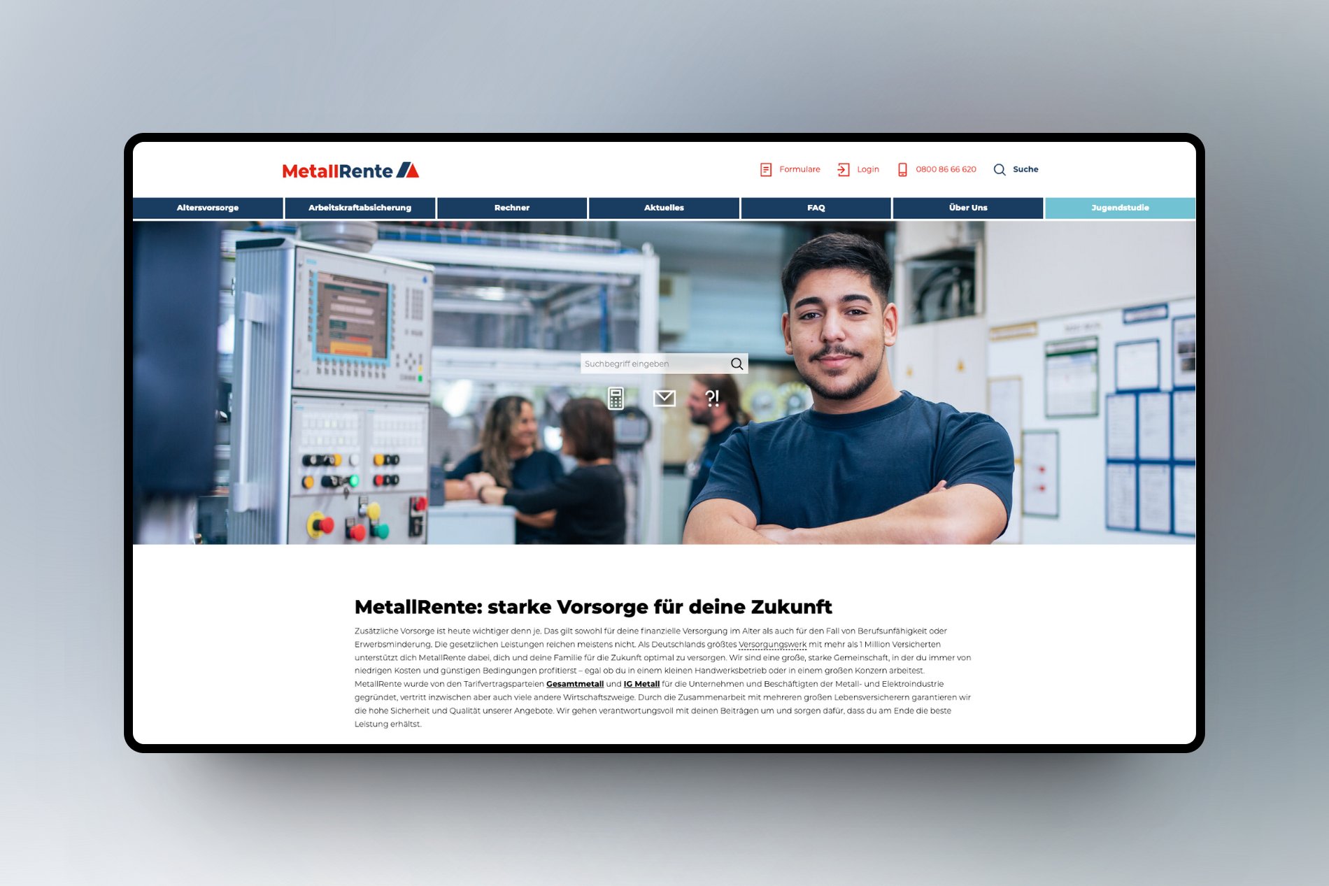 Startseite von www.metallrente.de Startseite von www.metallrente.de